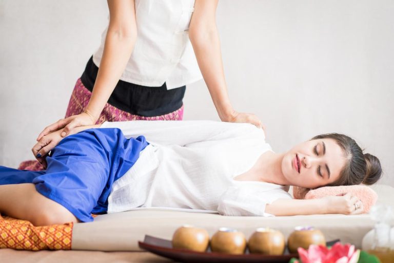 How does business trip massage contribute to overall well-being?