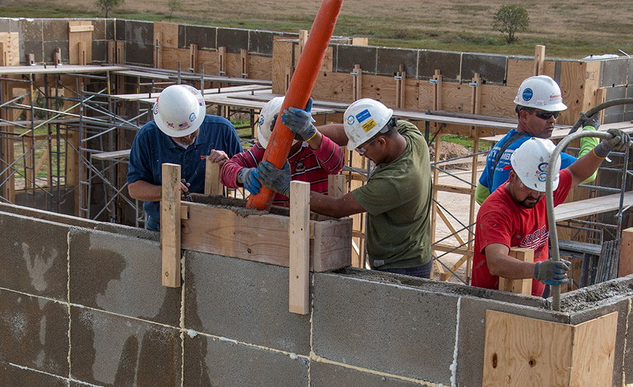 insulated concrete block
