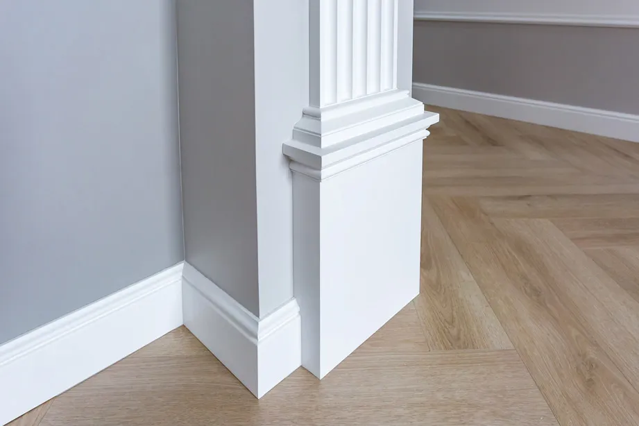 White Skirting Board